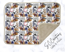 Load image into Gallery viewer, Personalized &quot;MX Inspired&quot; Baby Blanket
