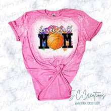 Load image into Gallery viewer, &quot;Tie Dye-Basketball Mom&quot;- Short Sleeve T-Shirt
