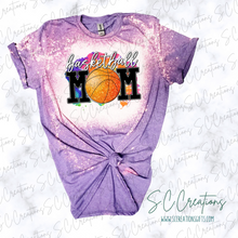 Load image into Gallery viewer, &quot;Tie Dye-Basketball Mom&quot;- Short Sleeve T-Shirt
