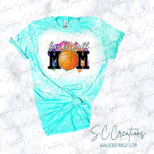 Load image into Gallery viewer, &quot;Tie Dye-Basketball Mom&quot;- Short Sleeve T-Shirt
