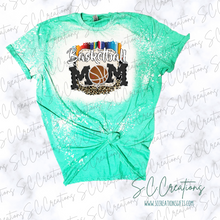 Load image into Gallery viewer, &quot;Basketball Mom/Serape&quot;- Short Sleeve Adult T-Shirt
