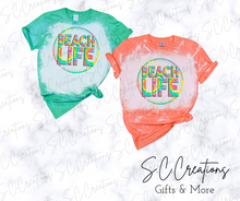 Load image into Gallery viewer, &quot;Beach Life/Tie Dye &quot;-Short Sleeve Adult/Youth T-Shirt
