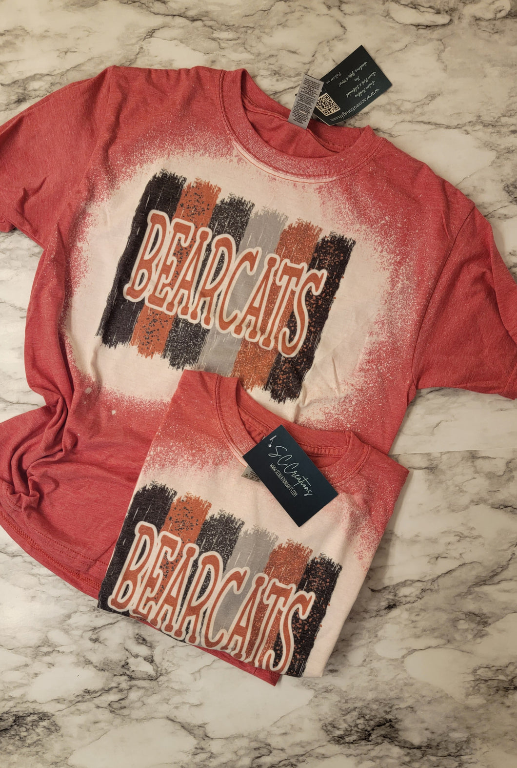 Short sleeve-Bearcats Brushstroke Tee