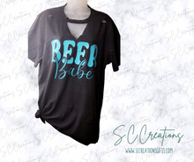 Load image into Gallery viewer, &quot;Beer Babe&quot;- Distressed Tshirt
