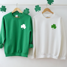 Load image into Gallery viewer, &quot;Shamrock Pocket&quot;-Sweatshirt
