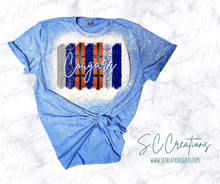 Load image into Gallery viewer, &quot;Cougars-Brushstroke/Basketball&quot;-Short Sleeve Adult/Youth T-Shirt
