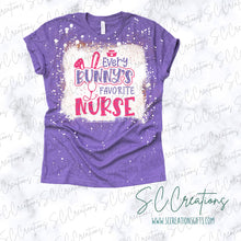 Load image into Gallery viewer, &quot;Every bunnys fav nurse&quot;- Short Sleeve T-Shirt
