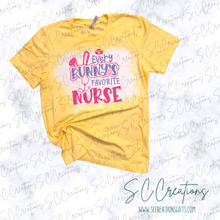 Load image into Gallery viewer, &quot;Every bunnys fav nurse&quot;- Short Sleeve T-Shirt
