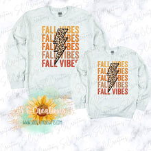 Load image into Gallery viewer, &quot;FALL VIBES-STACKED&quot;-Sweatshirt
