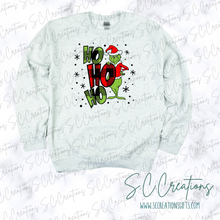 Load image into Gallery viewer, &quot;Ho Ho Ho-Mr. Grinch&quot;- Adult Sweatshirt
