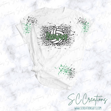 Load image into Gallery viewer, &quot;Greenwaves Volleyball-Splatter&quot;-TShirt
