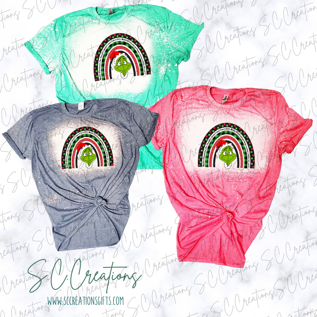 Grinch/Rainbow-Short Sleeve