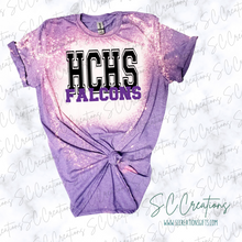 Load image into Gallery viewer, HCHS-Falcons&quot;-Short Sleeve Adult/Youth T-Shirt
