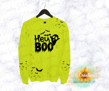 Load image into Gallery viewer, &quot;HEY BOO&quot;-Custom Sweatshirt
