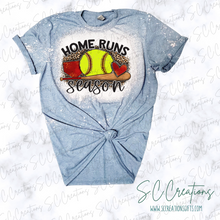 Load image into Gallery viewer, &quot;Home Runs Season-Softball&quot;-Tshirt
