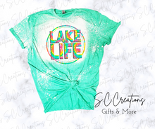 Load image into Gallery viewer, &quot;Lake Life/Tie Dye &quot;-Short Sleeve Adult/Youth T-Shirt
