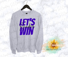 Load image into Gallery viewer, &quot;Let&#39;s Win-MASCOT&quot;-Sweatshirt/Tshirt
