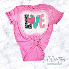 Load image into Gallery viewer, LOVE Valentines Day- Short Sleeve Adult/&#39;Youth T-Shirt
