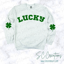 Load image into Gallery viewer, &quot;Lucky Clover&quot;-Sweatshirt
