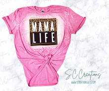 Load image into Gallery viewer, &quot;Mama Life/Leopard&quot;-Short Sleeve T-Shirt
