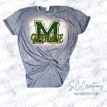 Load image into Gallery viewer, &quot;M-GREENWAVE-Leop.&quot;-Short Sleeve Adult/Youth T-Shirt
