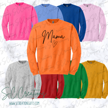 Load image into Gallery viewer, &quot;Mama&lt;3- Personalized&quot;-Sweatshirt
