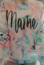 Load image into Gallery viewer, &quot;Mama/Mini&quot;- Tie Dye Leopard Sweatshirt
