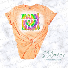 Load image into Gallery viewer, &quot;Mama Retro Tiedye&quot;-Short Sleeve T-Shirt
