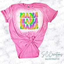 Load image into Gallery viewer, &quot;Mama Retro Tiedye&quot;-Short Sleeve T-Shirt
