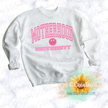 Load image into Gallery viewer, &quot;Motherhood University&quot;-Sweatshirt
