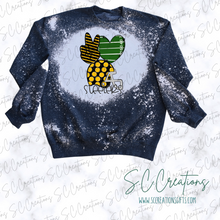 Load image into Gallery viewer, &quot;Peace Love Steelers&quot;-Sweatshirt
