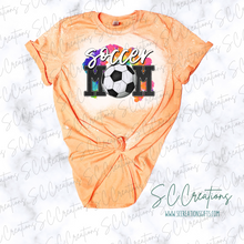 Load image into Gallery viewer, &quot;Tie Dye-Soccer Mom&quot;- Short Sleeve T-Shirt
