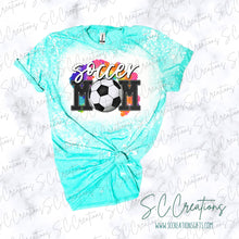 Load image into Gallery viewer, &quot;Tie Dye-Soccer Mom&quot;- Short Sleeve T-Shirt
