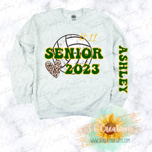 Load image into Gallery viewer, &quot;SENIOR-Volleyball Custom&quot;-Sweatshirt
