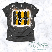 Load image into Gallery viewer, &quot;Risco Tigers-Brushstroke&quot;- Short Sleeve Adult/Youth T-Shirt
