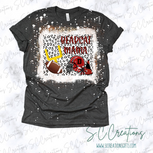 Load image into Gallery viewer, &quot;Bearcat Mama/Leopard Football&quot;- Short Sleeve Adult T-Shirt
