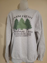 Load image into Gallery viewer, &quot;Farm Fresh Christmas Trees&quot;- Adult Sweatshirt
