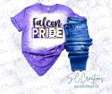 Load image into Gallery viewer, &quot;Falcon Pride- Purple/Black&quot;-Short Sleeve Adult/Youth T-Shirt
