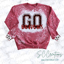 Load image into Gallery viewer, &quot;GO BEARCATS/Leopard-Red&quot;-Sweatshirt
