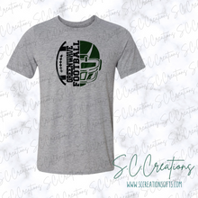 Load image into Gallery viewer, &quot;GREENWAVE FOOTBALL- Short Sleeve Adult/Youth T-Shirt
