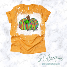 Load image into Gallery viewer, &quot;Hello Fall/Watercolor&quot;- Short Sleeve Adult/Youth T-Shirt
