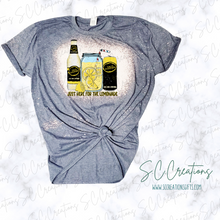 Load image into Gallery viewer, &quot;Just here for the Lemonade&quot;-Short Sleeve Adult T-Shirt/Racerback
