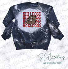 Load image into Gallery viewer, &quot;Bulldogs RED stacked&quot;-Sweatshirt
