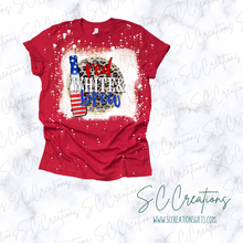 Load image into Gallery viewer, &quot;Red, White &amp; Brew&quot;-Short Sleeve Adult T-Shirt/Racerback
