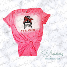 Load image into Gallery viewer, &quot;Sikeston Bulldogs/Messy Bun&quot;-Short Sleeve Adult/Youth T-Shirt
