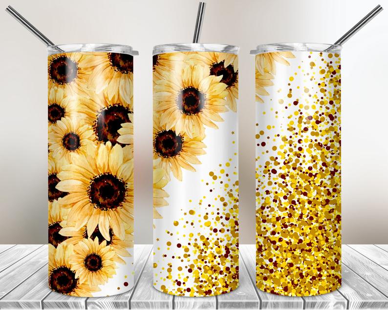 Sunflower 20 Oz Sublimation Tumbler