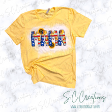 Load image into Gallery viewer, &quot;Mama /Mini Patriotic Sunflower-Short Sleeve Adult/Youth T-Shirt
